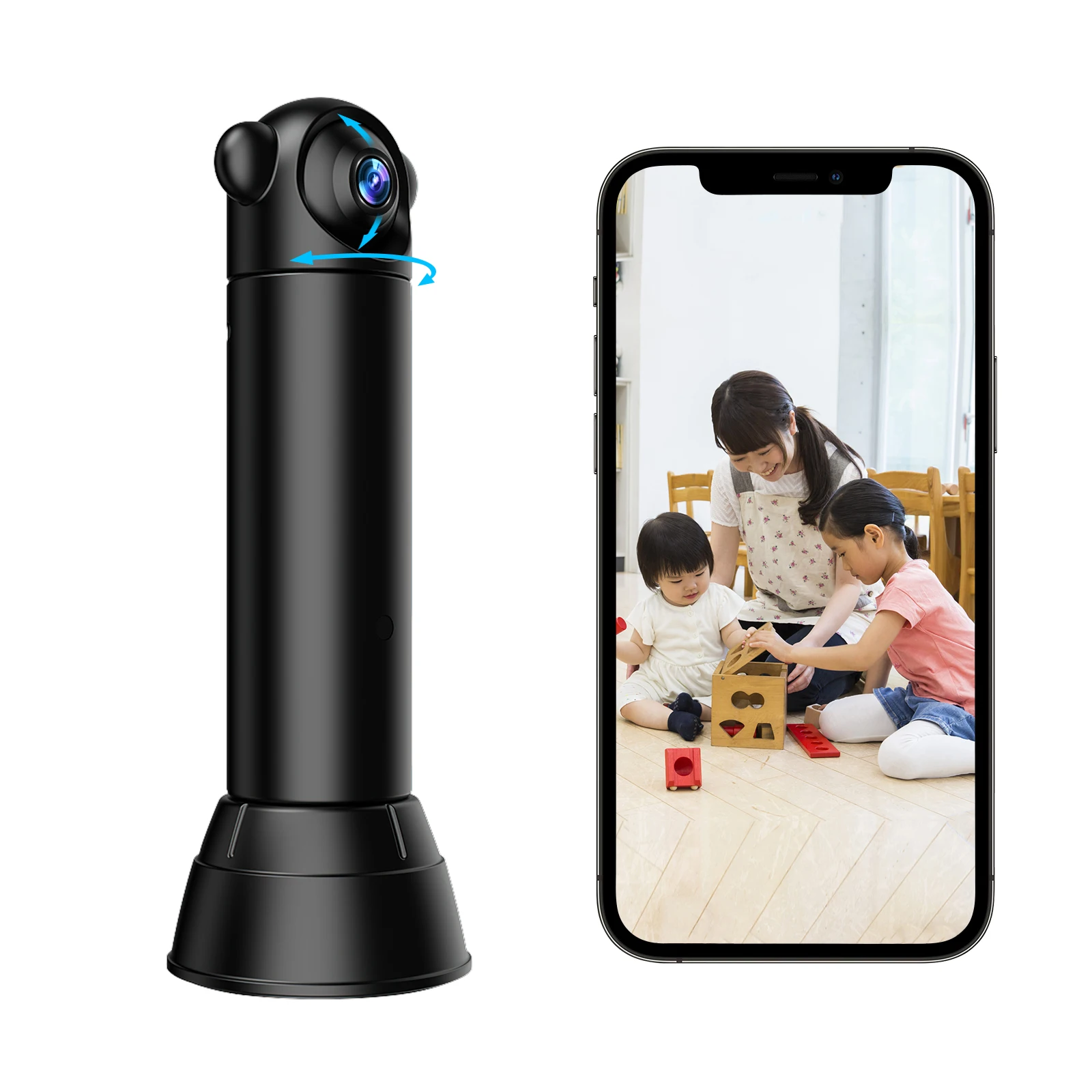 Беспроводная PTZ IP-камера 2 Мп, 1080P, Wi-Fi, ИК, ночное видение, датчик движения, Домашняя безопасность, видеонаблюдение, Радионяня
Беспроводная PTZ IP-камера 2 Мп, 1080P, Wi-Fi, ИК, ночное видение, датчик движения, Домашняя безопасность, видеонаблюдение, Радионяня