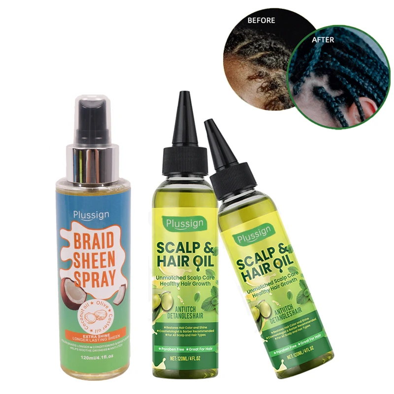 Plussign Sheen Hair Oil Spray Braid Sheen Spray For Hair Extension Anti Itch Scalp Hair Oil For Dreadlocks,Faux Locs,Wigs
Plussign Sheen Hair Oil Spray Braid Sheen Spray For Hair Extension Anti Itch Scalp Hair Oil For Dreadlocks,Faux Locs,Wigs