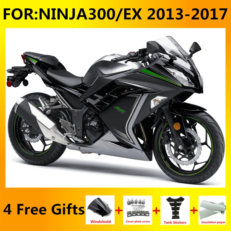 New ABS Motorcycle Fairing kits Fit for ninja EX 300 EX300 ZX300R ninja300 2013 2014 2015 2016 2017 fairings kit green black
New ABS Motorcycle Fairing kits Fit for ninja EX 300 EX300 ZX300R ninja300 2013 2014 2015 2016 2017 fairings kit green black