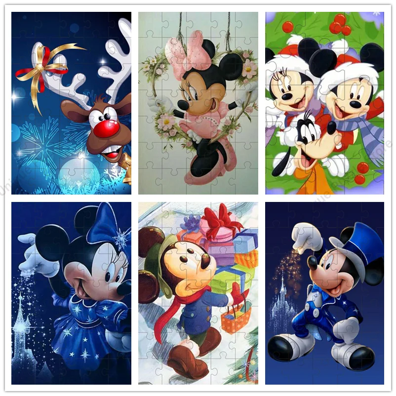 Disney Cartoon Mickey Mouse Jigsaw Puzzle 35/300/500/1000 Pieces Diy Jigsaw Puzzle Family Creativity Educational Toys Puzzle
Disney Cartoon Mickey Mouse Jigsaw Puzzle 35/300/500/1000 Pieces Diy Jigsaw Puzzle Family Creativity Educational Toys Puzzle