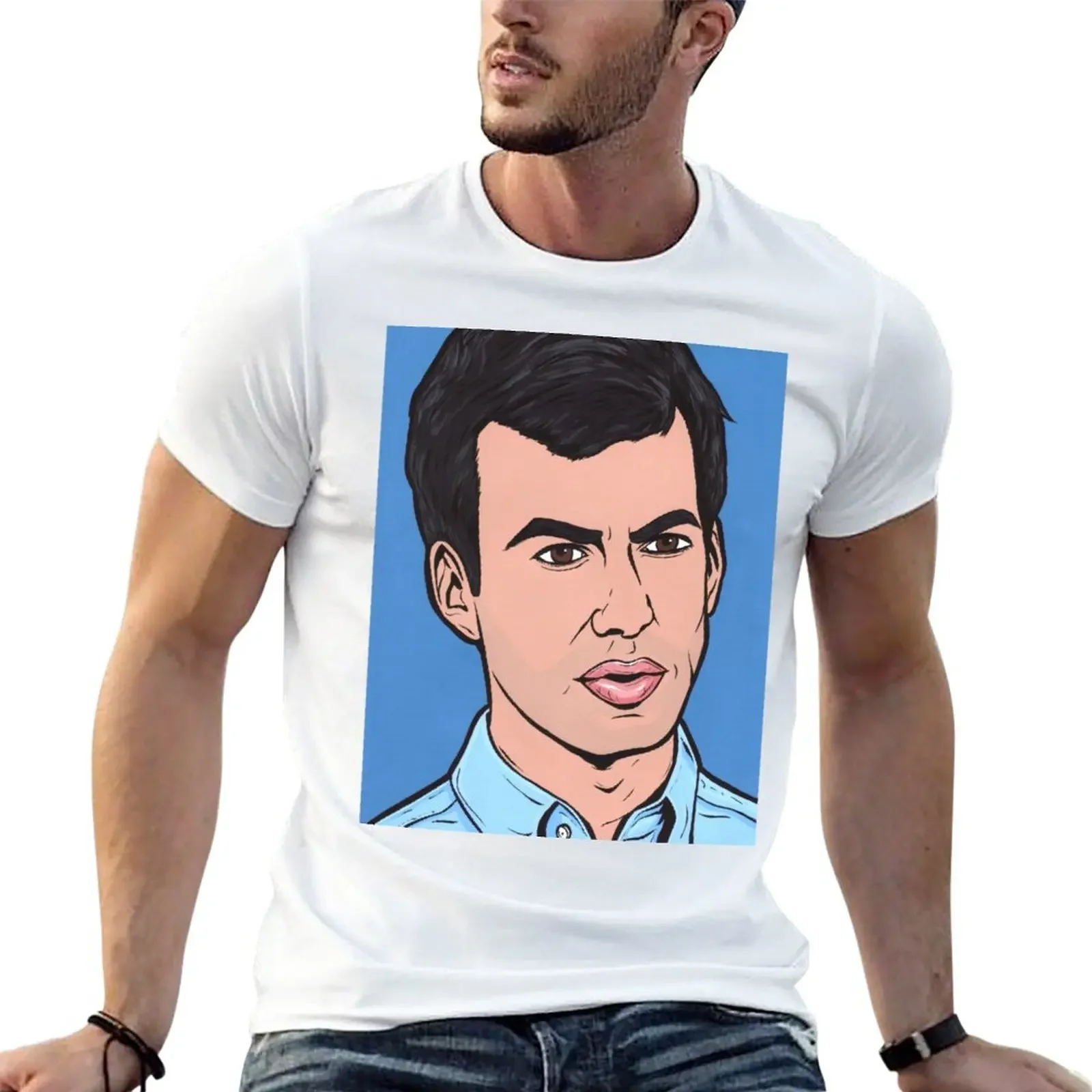 Nathan For You T-Shirt boys animal print summer tops cute tops designer t shirt men
Nathan For You T-Shirt boys animal print summer tops cute tops designer t shirt men