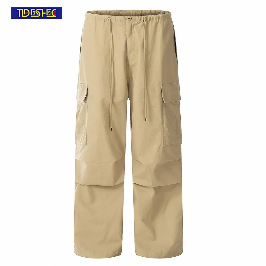 Hip Hop Vintage Men Casual Baggy Sweatpants Women Punk Wide Leg Cargo Pants Y2k Drawstring Oversized Fashion Streetwear Overalls
Hip Hop Vintage Men Casual Baggy Sweatpants Women Punk Wide Leg Cargo Pants Y2k Drawstring Oversized Fashion Streetwear Overalls