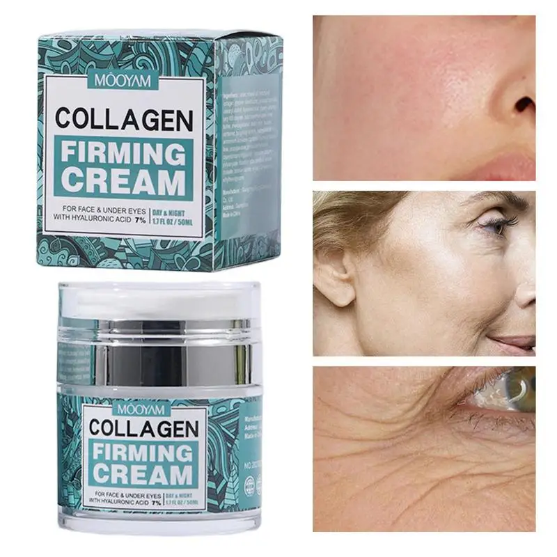 

Collagen Wrinkle Removal Cream Fade Fine Lines Firming Lifting Anti-Aging Improve Puffiness Moisturizing Tighten Beauty Care