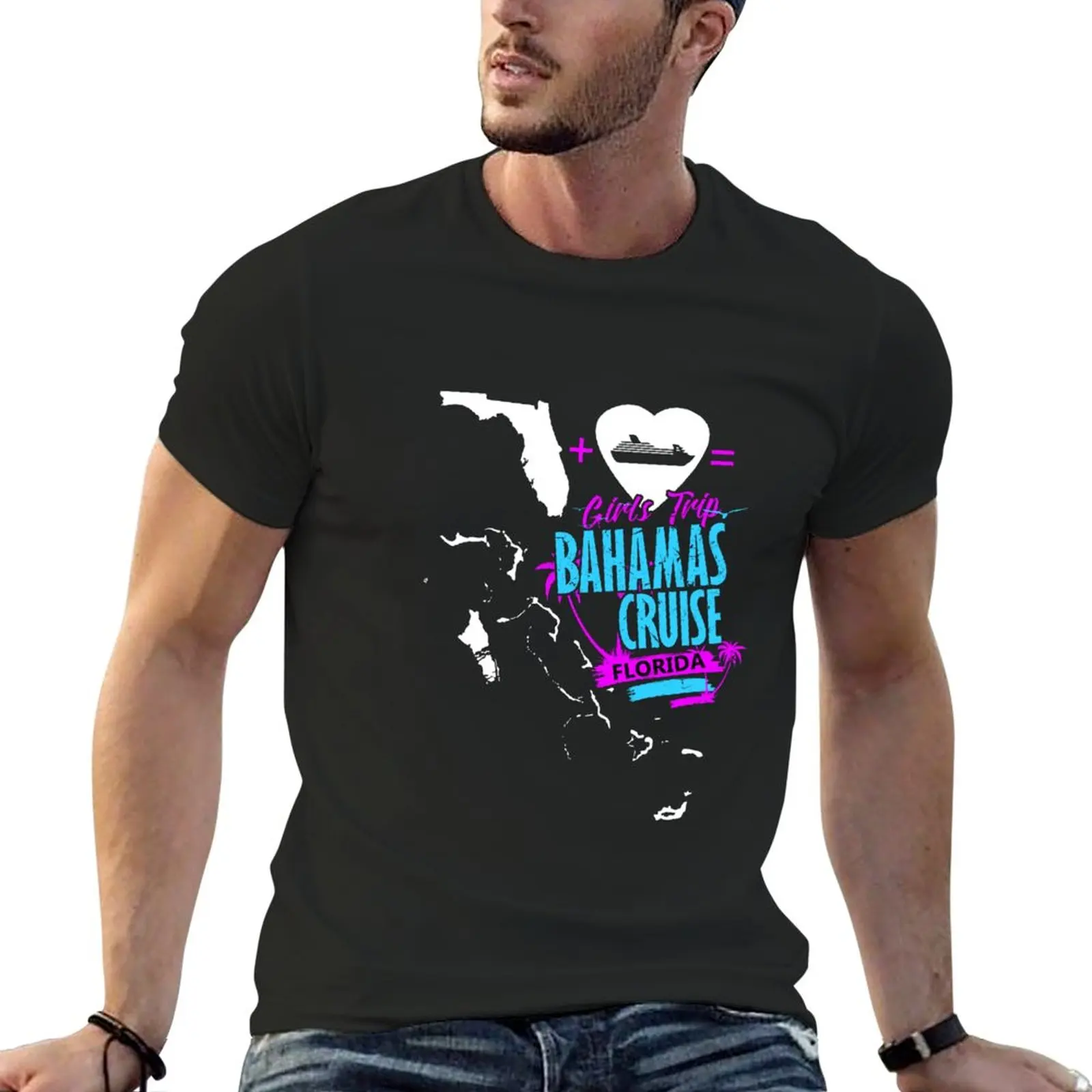 

New The Bahamas Cruise Florida Bahamas Travel Islands In Bahamas Souvenir Vacation Beach T-Shirt