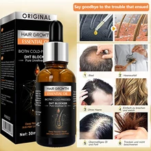 

Hair Growth Essential Oil Biotin Cold-Pressed DHT Blocker And Hair Growth Shampoo Anti-Hair Loss Conditioner Hair Accessories