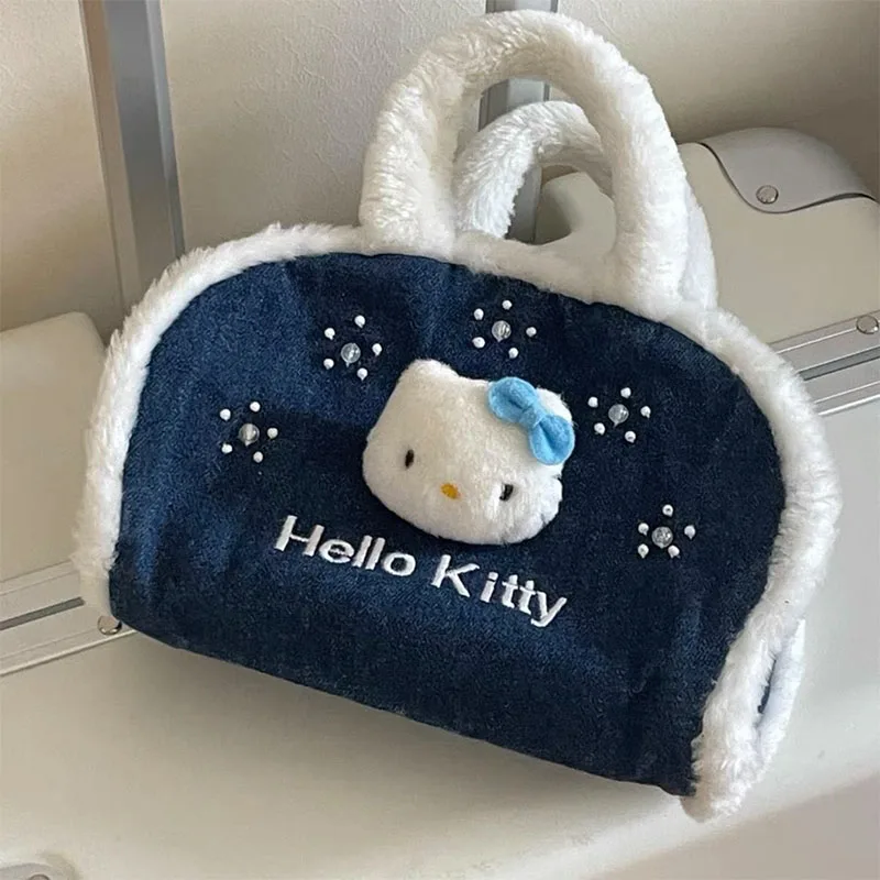New Kawaii Sanrios Hellokitty Handbag Anime Cute Large Capacity Vintage Cowboy Embroidery Plush Shoulder Bag Women Gift
New Kawaii Sanrios Hellokitty Handbag Anime Cute Large Capacity Vintage Cowboy Embroidery Plush Shoulder Bag Women Gift