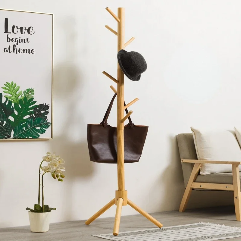 Living Room Floor Clothes Hangers Simple Solid Wood Coat Rack Powerful Bearing Hat Rack Workmanship Fine Clothes Storage
Living Room Floor Clothes Hangers Simple Solid Wood Coat Rack Powerful Bearing Hat Rack Workmanship Fine Clothes Storage
