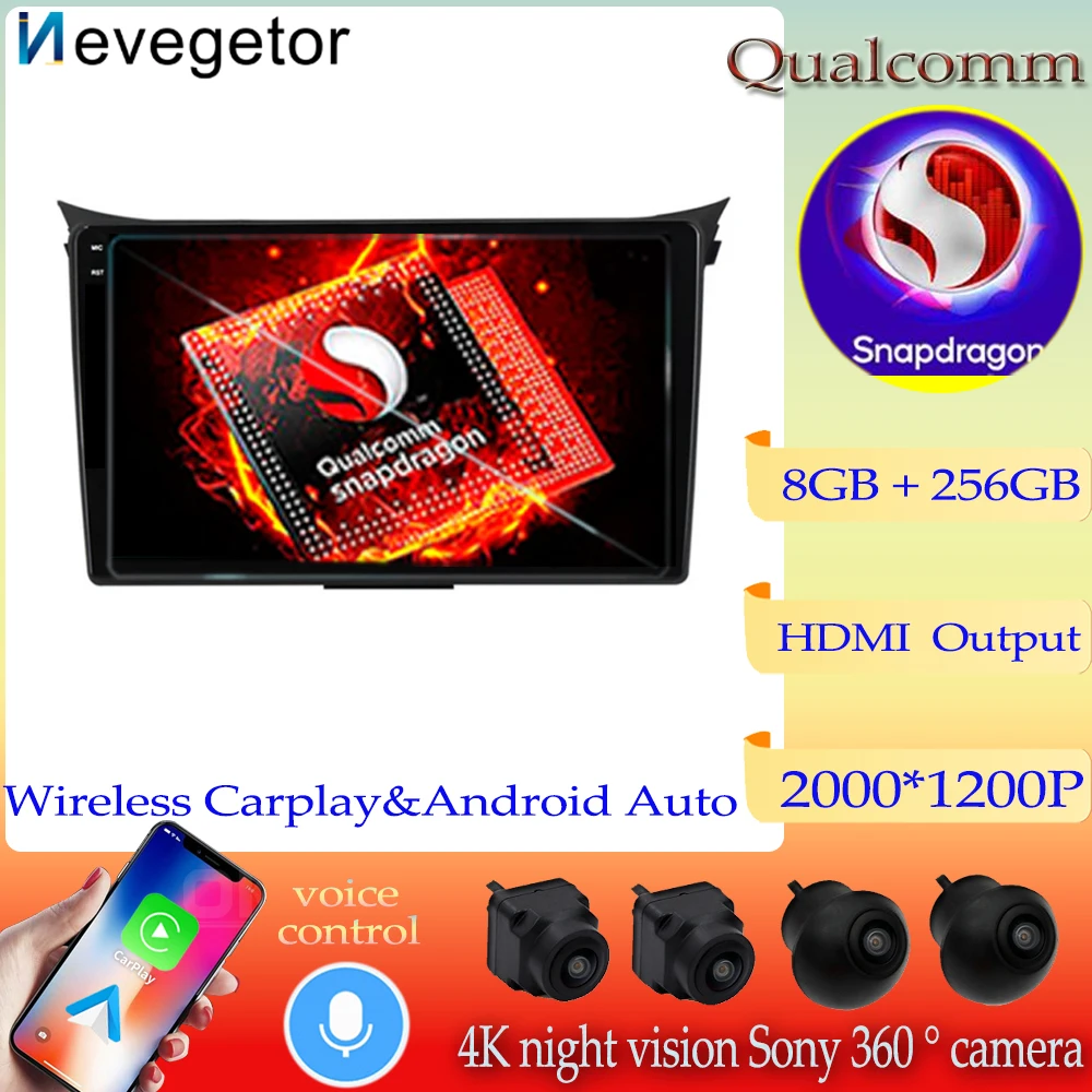 Автомагнитола Qualcomm Android 13, мультимедийный видеоплеер для Hyundai i30 II 2 GD 2011-2017, навигация GPS Carplay NO 2din DVD
Автомагнитола Qualcomm Android 13, мультимедийный видеоплеер для Hyundai i30 II 2 GD 2011-2017, навигация GPS Carplay NO 2din DVD
