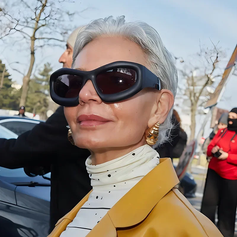New Fashion Y2k Sunglasses For Women Vintage Oversized Cat Eye Mirror Sun Glasses Men Hip Hop Punk Eyewear Female Shades
New Fashion Y2k Sunglasses For Women Vintage Oversized Cat Eye Mirror Sun Glasses Men Hip Hop Punk Eyewear Female Shades