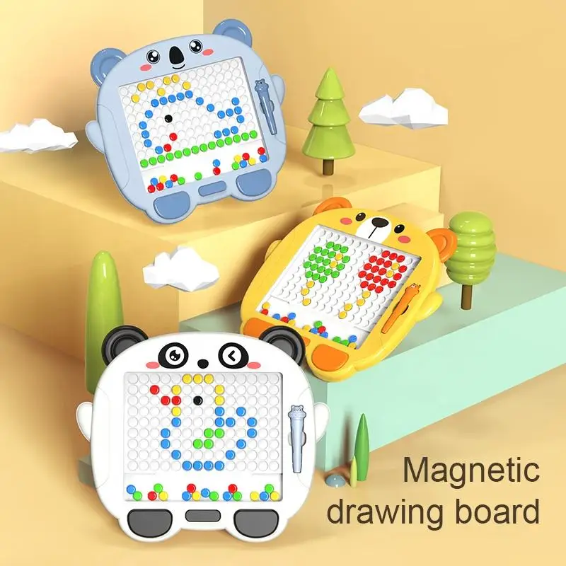 Animal Magnetic Drawing Board for Kids Cute Panda Doodle Board with Beads Magnetic Pen Travel Toys for Boys GIrls Ages 3 4 5 6 7
Animal Magnetic Drawing Board for Kids Cute Panda Doodle Board with Beads Magnetic Pen Travel Toys for Boys GIrls Ages 3 4 5 6 7