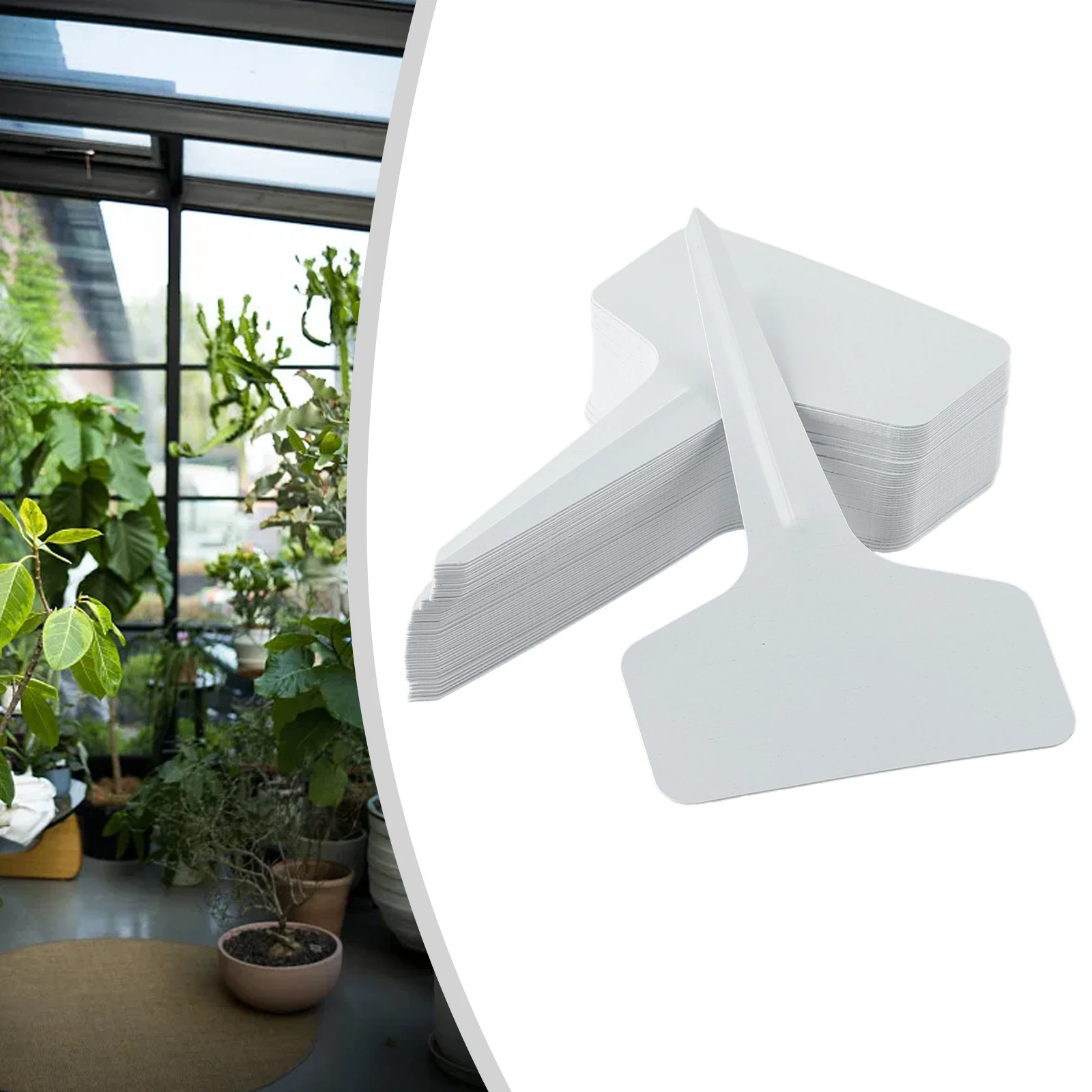 Label Your Garden Like a Pro Durable Plastic T Type Plant Tags (50pcs/100pcs) with Matte Finish and UV Resistance
Label Your Garden Like a Pro Durable Plastic T Type Plant Tags (50pcs/100pcs) with Matte Finish and UV Resistance