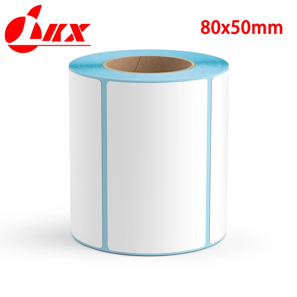 LKX 80x50mm 500pcs White Paper Thermal Sticker papel adhesivo waterproof Printer Label Milk Tea Ice Cream Food Tag For niimbot
LKX 80x50mm 500pcs White Paper Thermal Sticker papel adhesivo waterproof Printer Label Milk Tea Ice Cream Food Tag For niimbot