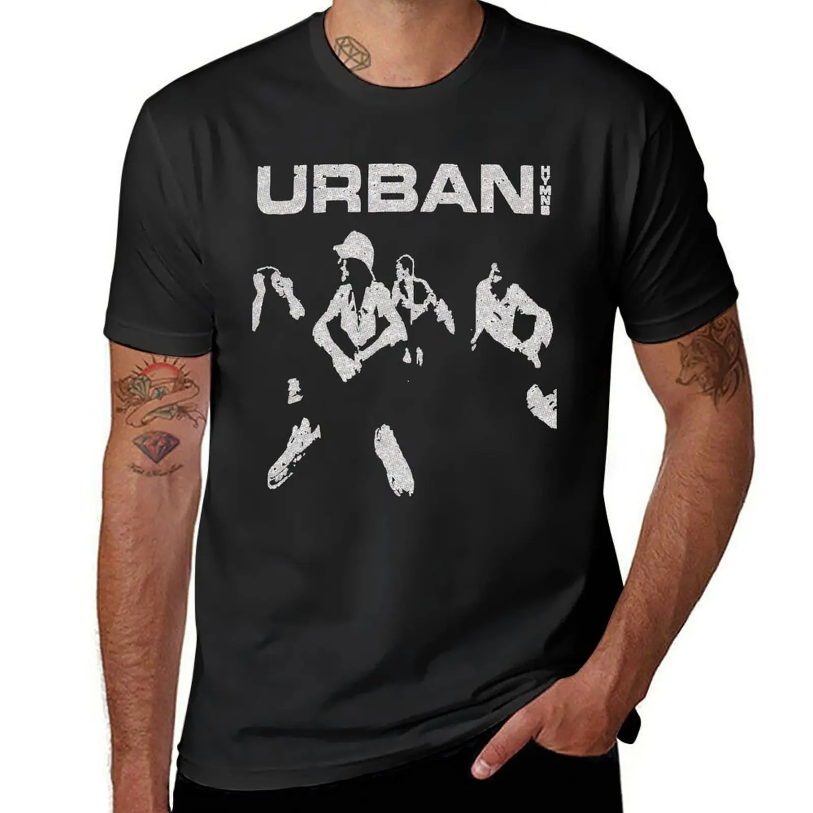 

The Verve - Urban Hymns Silhouette T-shirt hippie clothes sublime vintage quick-drying mens t shirt
