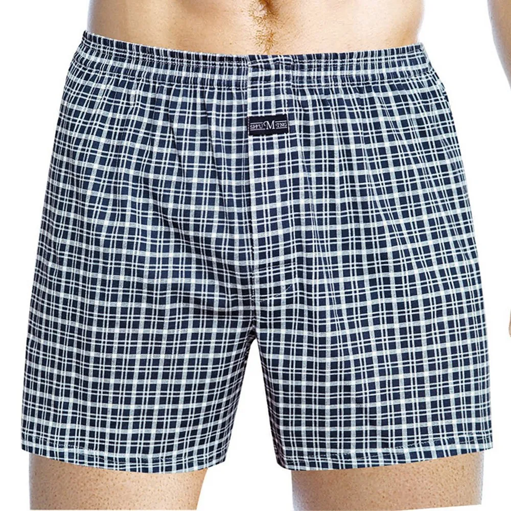 Men Sexy Beach Shorts Arrow Panties Casual Loose Plaid Boxer Wide Leg Cotton Short Homewear Underwear Gay Underpants 2022
Men Sexy Beach Shorts Arrow Panties Casual Loose Plaid Boxer Wide Leg Cotton Short Homewear Underwear Gay Underpants 2022