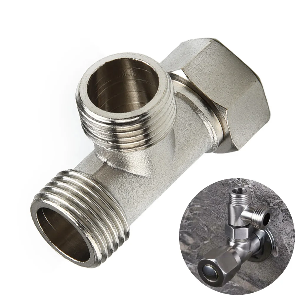 Toilet Diverter Valve Copper T Adapter G1/2" T-Valve For Home Bath Bidet Sprayer Shower Fitting 3 Ways Connecting Angle Valve
Toilet Diverter Valve Copper T Adapter G1/2" T-Valve For Home Bath Bidet Sprayer Shower Fitting 3 Ways Connecting Angle Valve