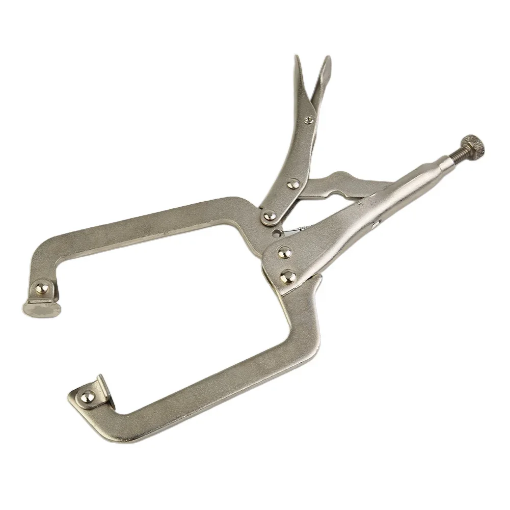 9 Inch Locking Clamp Grip Welding Pliers Tenon Tool Silver C Vise Locator Tool Swivel Pincer Tong Tenon Pad Wood Work
9 Inch Locking Clamp Grip Welding Pliers Tenon Tool Silver C Vise Locator Tool Swivel Pincer Tong Tenon Pad Wood Work