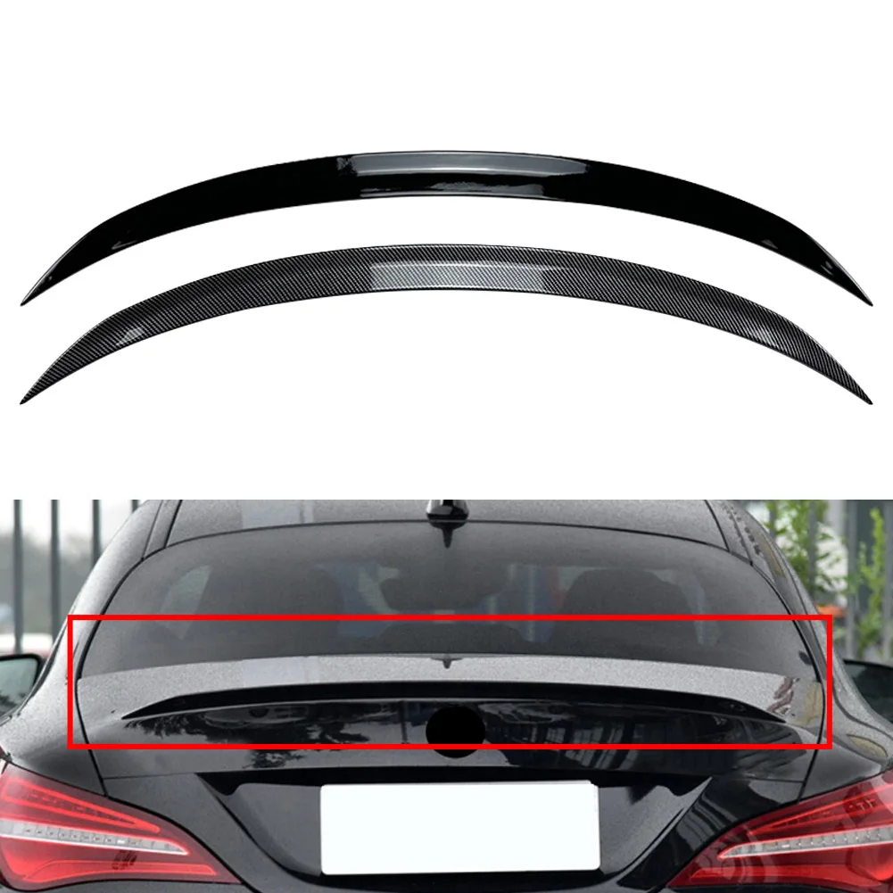 

Car Rear Trunk Lid Spoiler Wing Splitter Lip Trim Accessories For Mercedes Benz CLA Class C117 CLA200 260 CLA45 AMG 2013-2019