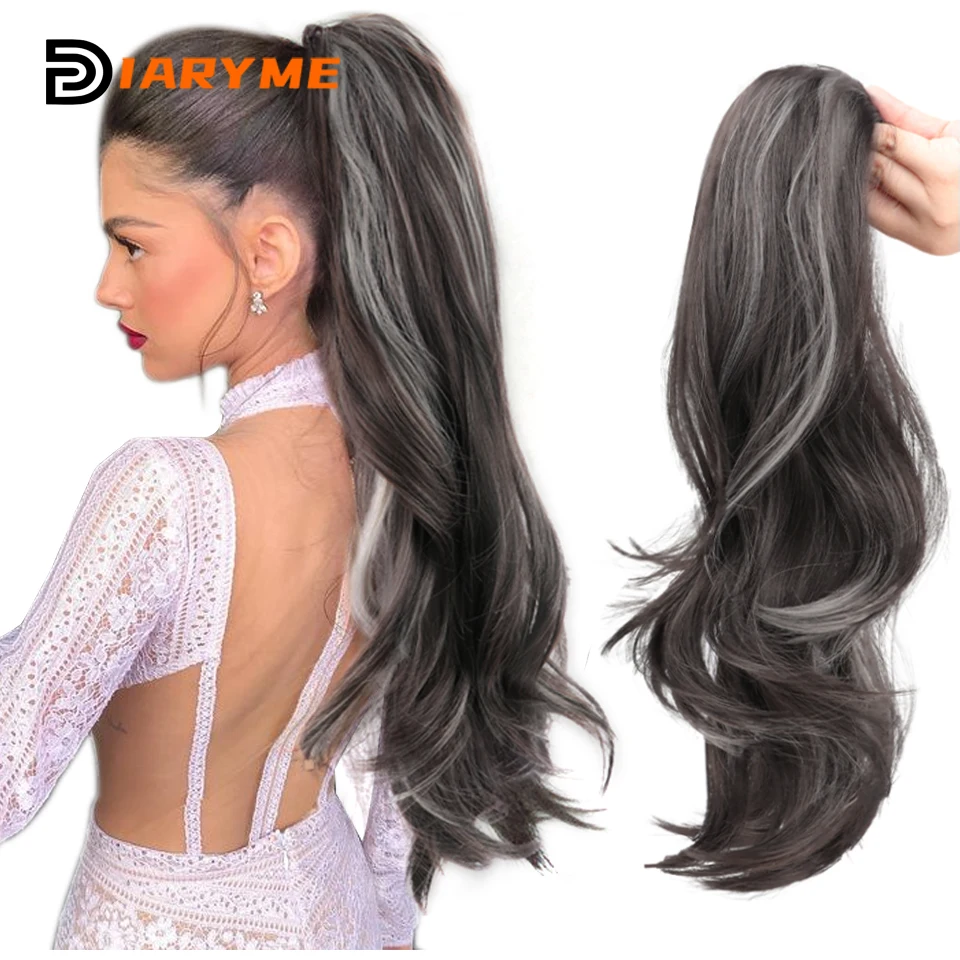 Synthetic Long Wavy Ponytail Hair Extension Claw-On Highlighting Wig Clip In Hair Natural Heat-Resistant Wigs For Women Hairpie
Synthetic Long Wavy Ponytail Hair Extension Claw-On Highlighting Wig Clip In Hair Natural Heat-Resistant Wigs For Women Hairpie