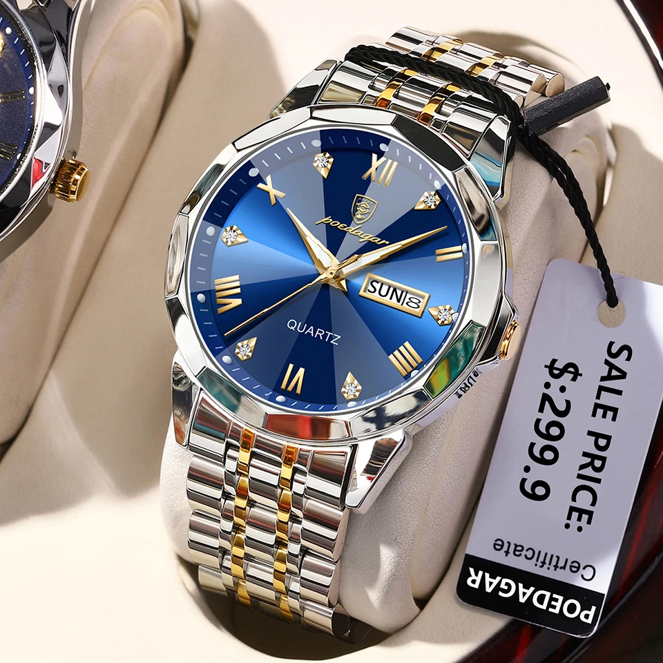 Sdotter Fashion Classic Gold Wrist Watches For Top Brand Luxury Business Waterproof Luminous Stainless Steel Men Quartz Wristwat
Sdotter Fashion Classic Gold Wrist Watches For Top Brand Luxury Business Waterproof Luminous Stainless Steel Men Quartz Wristwat