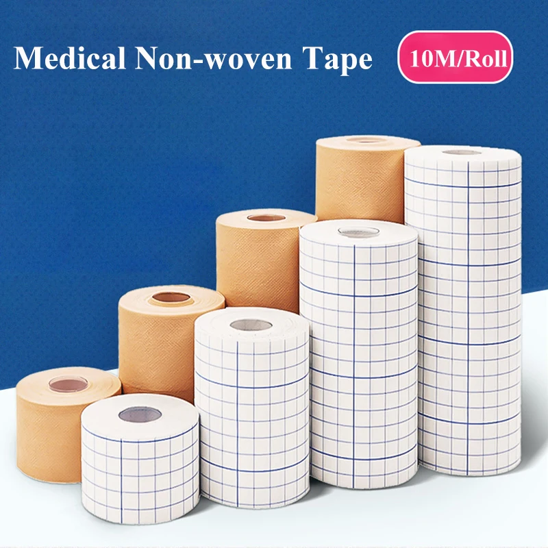 1Roll 10M Medical Adhesive Non-woven Tape For Wound Dressing Plaster Gauze Fixation Breathable Cather Fixation Tape Bandage
1Roll 10M Medical Adhesive Non-woven Tape For Wound Dressing Plaster Gauze Fixation Breathable Cather Fixation Tape Bandage