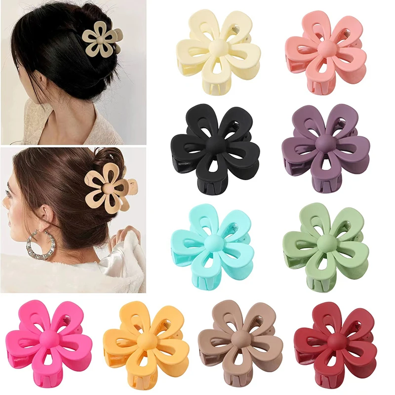 Fashionable Hollow Out Flowers Women Hair Claw Hairpin Hair Clip Headwear Shark Clip Women Hair Accessories
Fashionable Hollow Out Flowers Women Hair Claw Hairpin Hair Clip Headwear Shark Clip Women Hair Accessories
