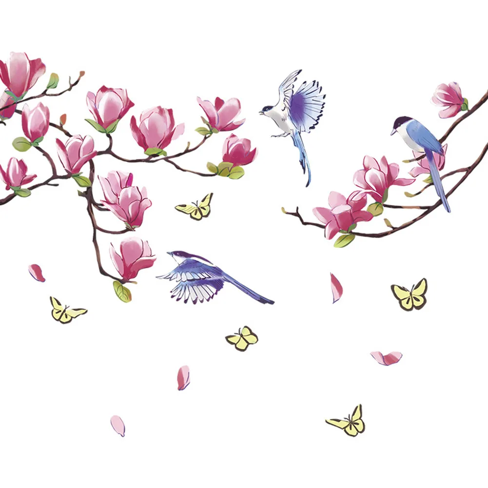 Removable Wall Stickers Wall Stickers Wall Decoration Waterproof Birds Flower Wall Stickers Mildew Proof Brand New
Removable Wall Stickers Wall Stickers Wall Decoration Waterproof Birds Flower Wall Stickers Mildew Proof Brand New
