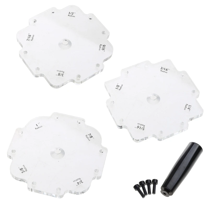 Radius Jig Router Templates Corner for Woodworking Trimming Tools Radius Jig Router Templates Rounded Corners Dropship
Radius Jig Router Templates Corner for Woodworking Trimming Tools Radius Jig Router Templates Rounded Corners Dropship