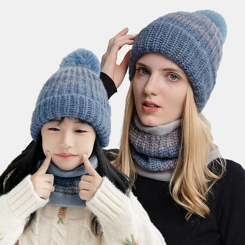 New Children Ski Hats Women's Knitted Wool Caps Outdoor Sports Riding Snowboard Caps Kids Hat Windproof Warm Parent-Child Caps
New Children Ski Hats Women's Knitted Wool Caps Outdoor Sports Riding Snowboard Caps Kids Hat Windproof Warm Parent-Child Caps