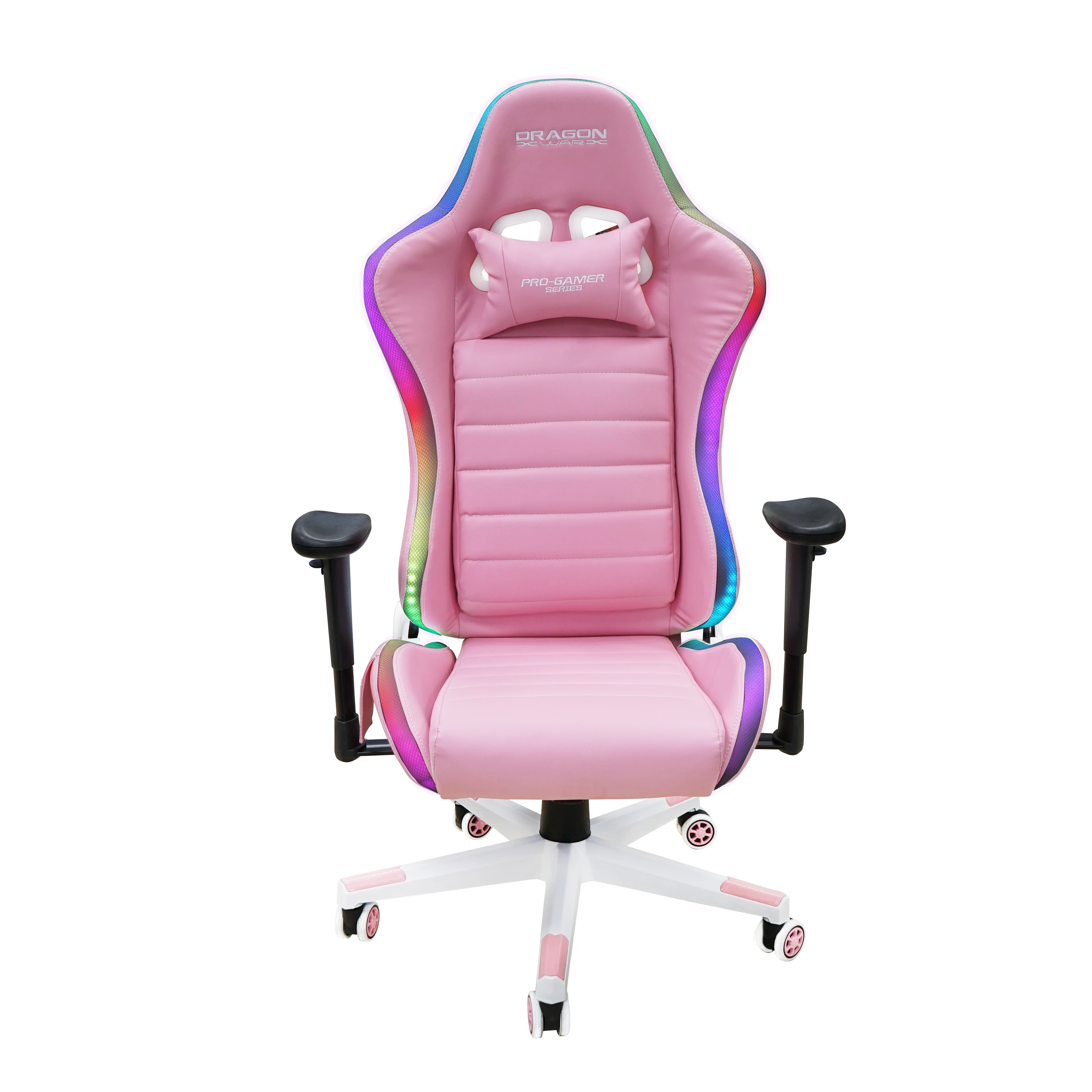 China factory OEM ODM ergonomic big size pink white black color swivel USB plug RGB gaming chair
China factory OEM ODM ergonomic big size pink white black color swivel USB plug RGB gaming chair
