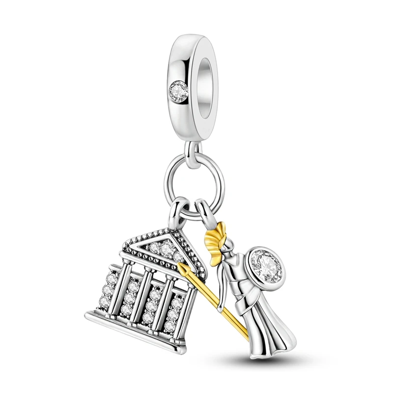 Artistic 925 Sterling Silver Goddess Of Justice Athena Charm Fit Pandora Bracelet Women's Travel DIY Jewelry Accessories
Artistic 925 Sterling Silver Goddess Of Justice Athena Charm Fit Pandora Bracelet Women's Travel DIY Jewelry Accessories