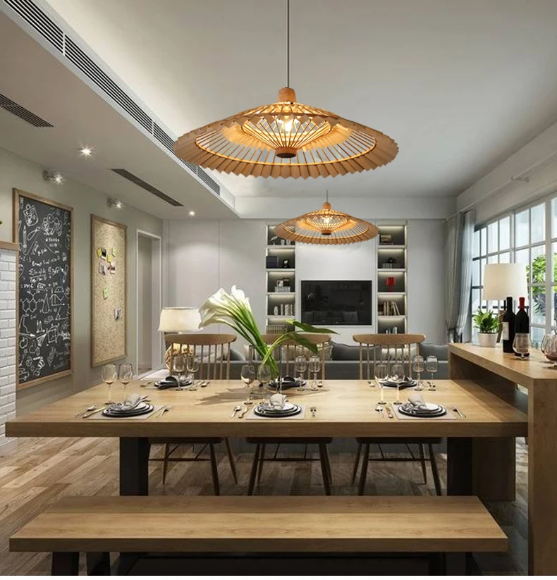 Japanese woven bamboo and wood led chandelier living room dining room kitchen hall wine or store indoor lighting LED Chandelier
Japanese woven bamboo and wood led chandelier living room dining room kitchen hall wine or store indoor lighting LED Chandelier