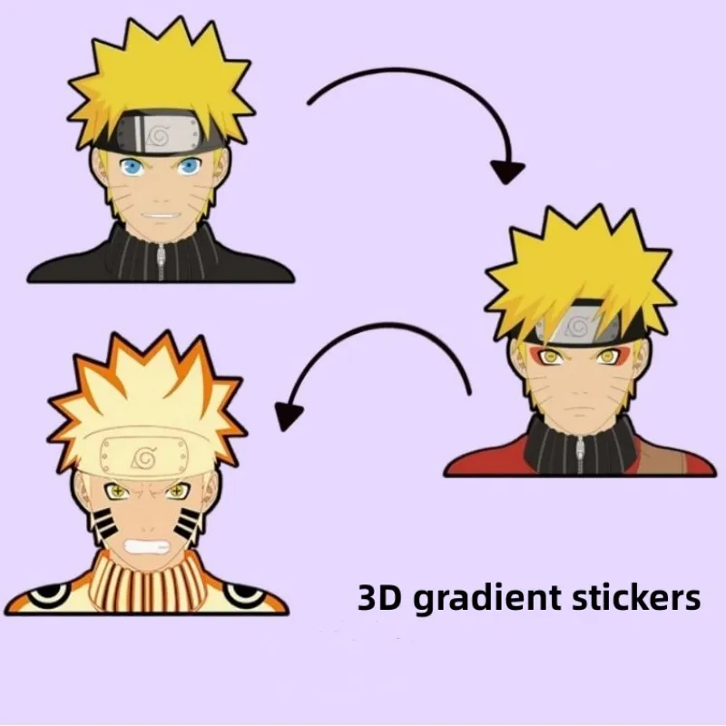 Naruto 3D Gradient Sticker Illusion with Earth Car Sticker Uchiha Ban Naruto Hinata Anime Character Decoration Waterproof
Naruto 3D Gradient Sticker Illusion with Earth Car Sticker Uchiha Ban Naruto Hinata Anime Character Decoration Waterproof