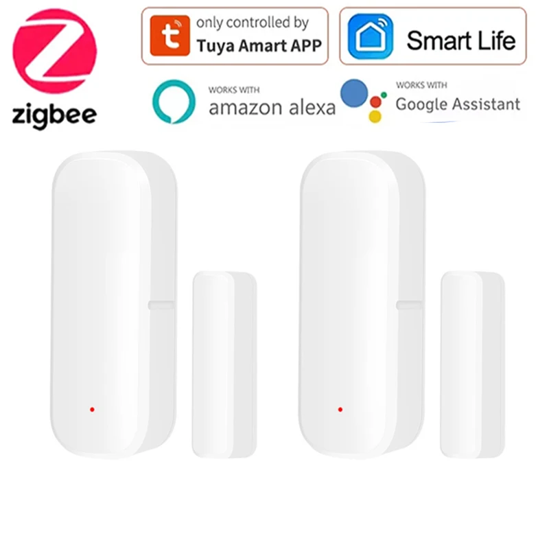 Tuya ZigBee Door & Window Sensor Detector Tuya Smart Life App Home Security Protection Alarm Smart Home Door Magnet Automation
Tuya ZigBee Door & Window Sensor Detector Tuya Smart Life App Home Security Protection Alarm Smart Home Door Magnet Automation