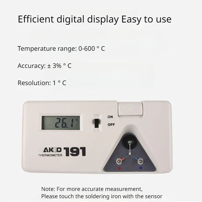 Soldering Station Luotie Head Inspection Instrument Measurement Calibration Thermometer Electric Soldering IronTemperatureTester
Soldering Station Luotie Head Inspection Instrument Measurement Calibration Thermometer Electric Soldering IronTemperatureTester