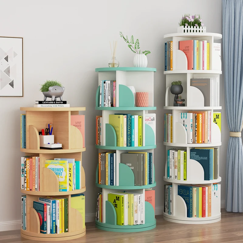 Display Rotating Bookcase Kids Small Picture Book Shelf Living Room Student Simple Storage Shelf Estanteria Home Furniture WKBS
Display Rotating Bookcase Kids Small Picture Book Shelf Living Room Student Simple Storage Shelf Estanteria Home Furniture WKBS