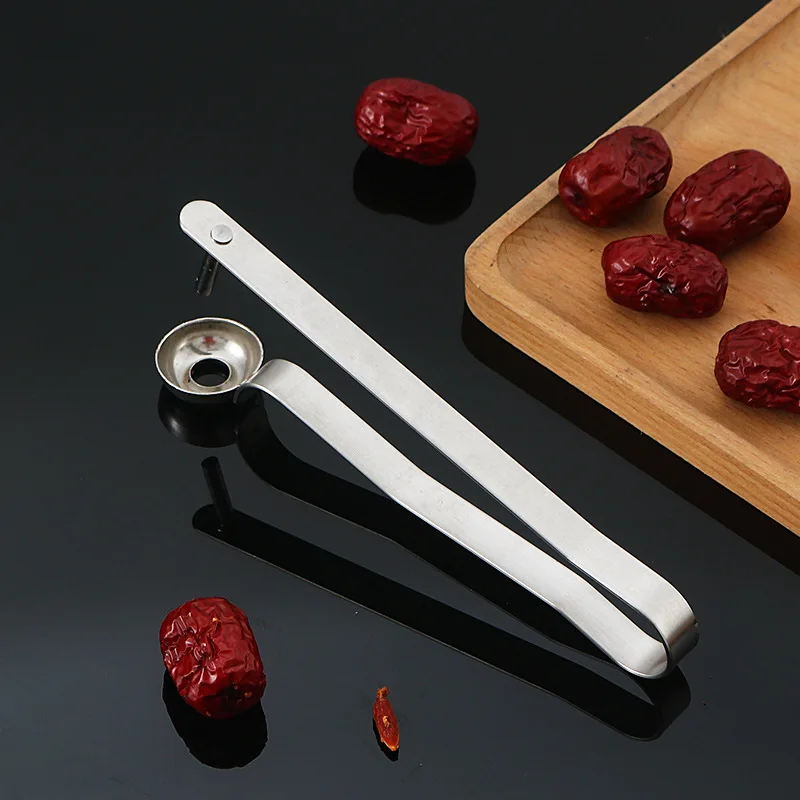 Stainless Steel Red Dates Corer Olive Cherry Pitters Fruit Core Remover Squeeze Grip Kitchen Seed Push Out Tool Child Friendly
Stainless Steel Red Dates Corer Olive Cherry Pitters Fruit Core Remover Squeeze Grip Kitchen Seed Push Out Tool Child Friendly