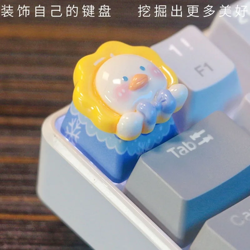 DIY Duckling Key Cap Bottom Backlit Key Cap MX Cross Axis Mechanical Keyboard Key Cap R4 ESC Gift Key Cap
DIY Duckling Key Cap Bottom Backlit Key Cap MX Cross Axis Mechanical Keyboard Key Cap R4 ESC Gift Key Cap