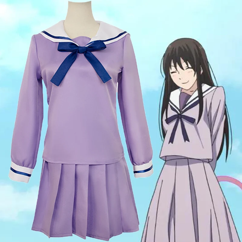 Anime Noragami Iki Hiyori Cosplay Costume JK Sailor Suits Adult Women Top Lolita Skirt Uniform Halloween Party Outfits Accessory
Anime Noragami Iki Hiyori Cosplay Costume JK Sailor Suits Adult Women Top Lolita Skirt Uniform Halloween Party Outfits Accessory