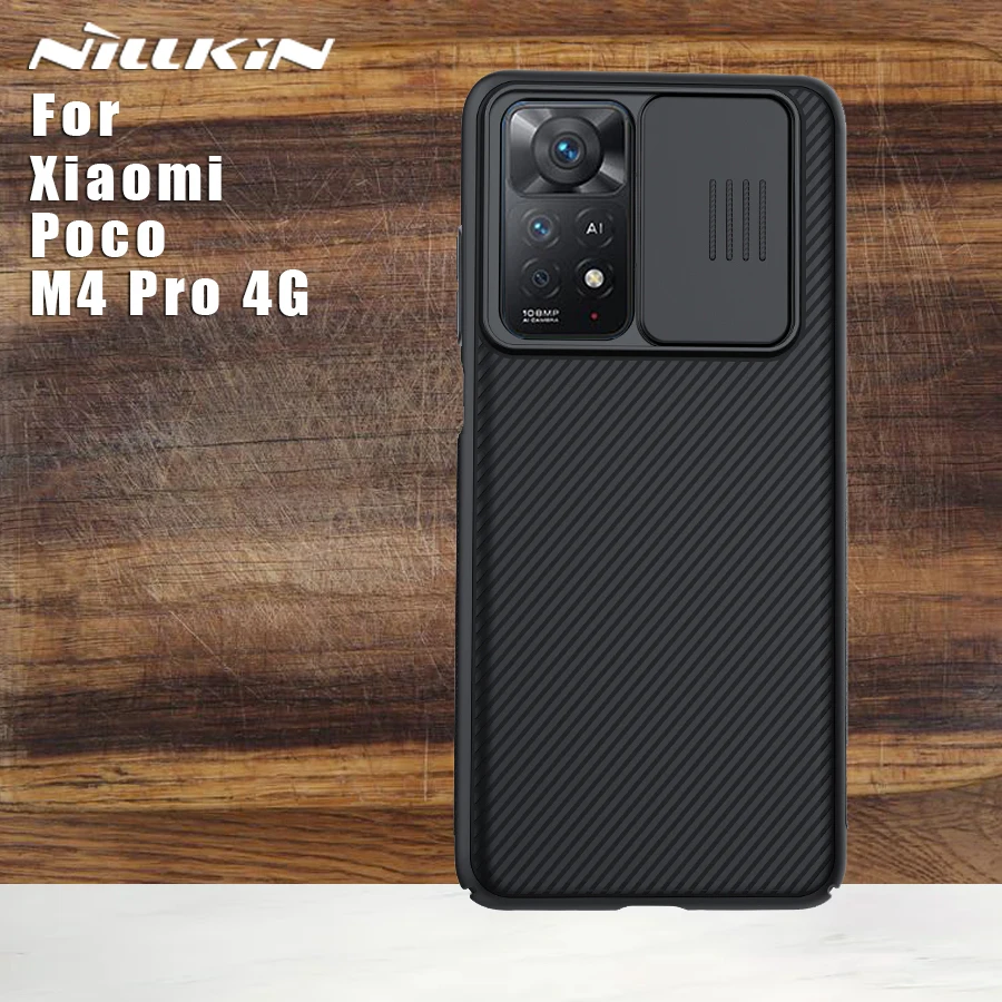 Чехол NILLKIN для Xiaomi Poco M4 Pro 4G, задняя крышка, защитный чехол для камеры CamShield, чехол для камеры для Xiaomi Poco M4 Pro NFC 4G
Чехол NILLKIN для Xiaomi Poco M4 Pro 4G, задняя крышка, защитный чехол для камеры CamShield, чехол для камеры для Xiaomi Poco M4 Pro NFC 4G