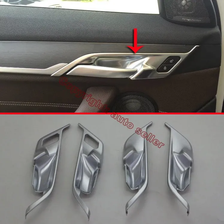 ABS Pearl Chrome Inside Interior Door Handle Cover Trim For BMW F48 X1 2016 2017 Car Accessories Stickers
ABS Pearl Chrome Inside Interior Door Handle Cover Trim For BMW F48 X1 2016 2017 Car Accessories Stickers