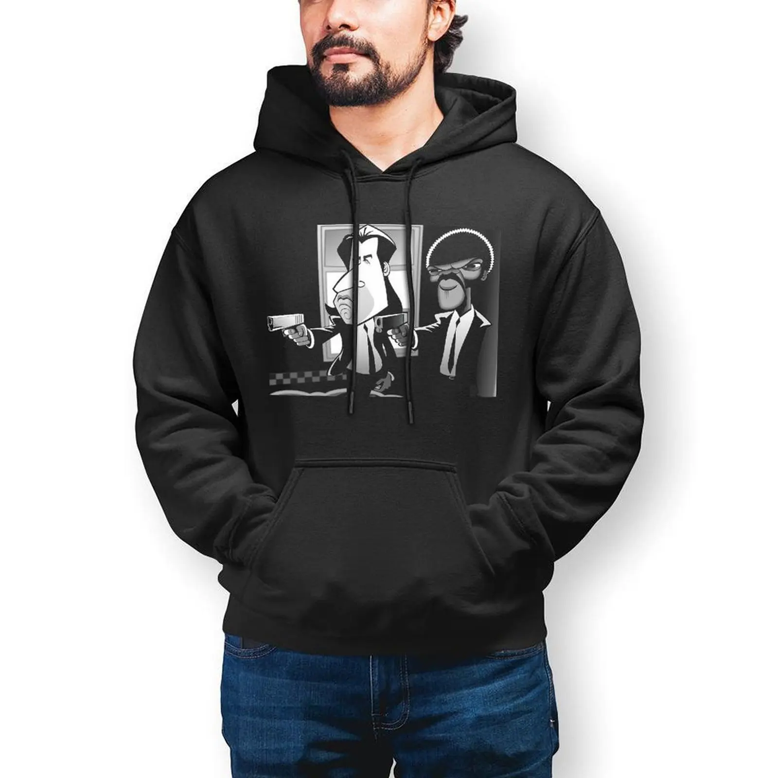 Vincent And Jules Casual Hoodies Movie Pulp Fiction Cotton Hooded Sweatshirts Spring Street Style Oversize Pullover Hoodie
Vincent And Jules Casual Hoodies Movie Pulp Fiction Cotton Hooded Sweatshirts Spring Street Style Oversize Pullover Hoodie