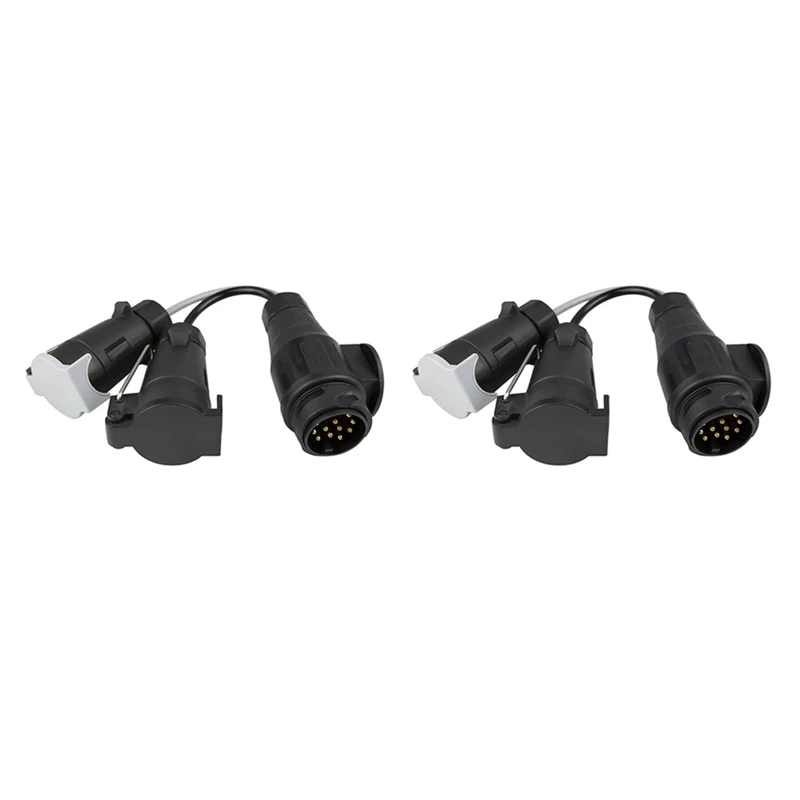 2X Towing Adapter 13 Plug Pin To 7 Pin 12N+12S Socket Towbar Electric Conversion Adapter Lead For Trailer Truck Caravan
2X Towing Adapter 13 Plug Pin To 7 Pin 12N+12S Socket Towbar Electric Conversion Adapter Lead For Trailer Truck Caravan