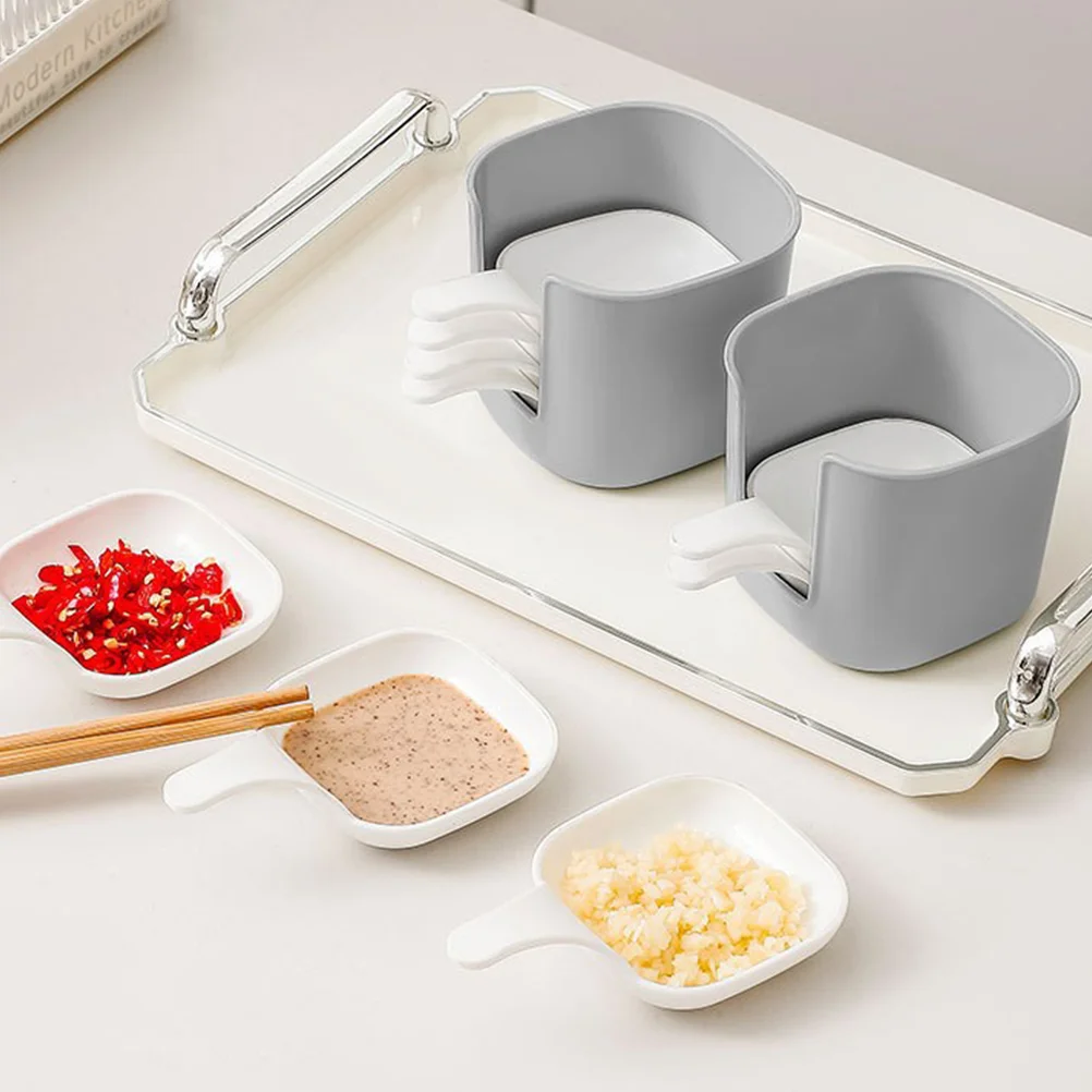 1 Set Fondue Pot Set of Japanese Seasoning Plate with Storage Holder Seasoning Dish with Handle for Home
1 Set Fondue Pot Set of Japanese Seasoning Plate with Storage Holder Seasoning Dish with Handle for Home