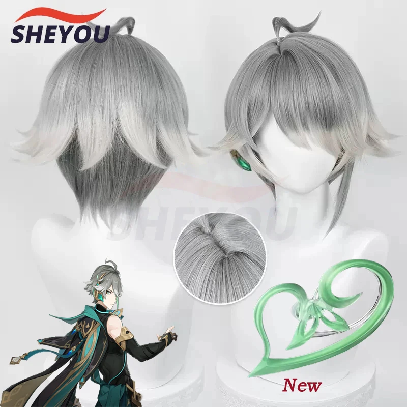 Game Impact Sumeru Al Haitham Cosplay Wig 30cm Short Gradient Heat Resistant Synthetic Hair Wigs + Free Wig Cap
Game Impact Sumeru Al Haitham Cosplay Wig 30cm Short Gradient Heat Resistant Synthetic Hair Wigs + Free Wig Cap