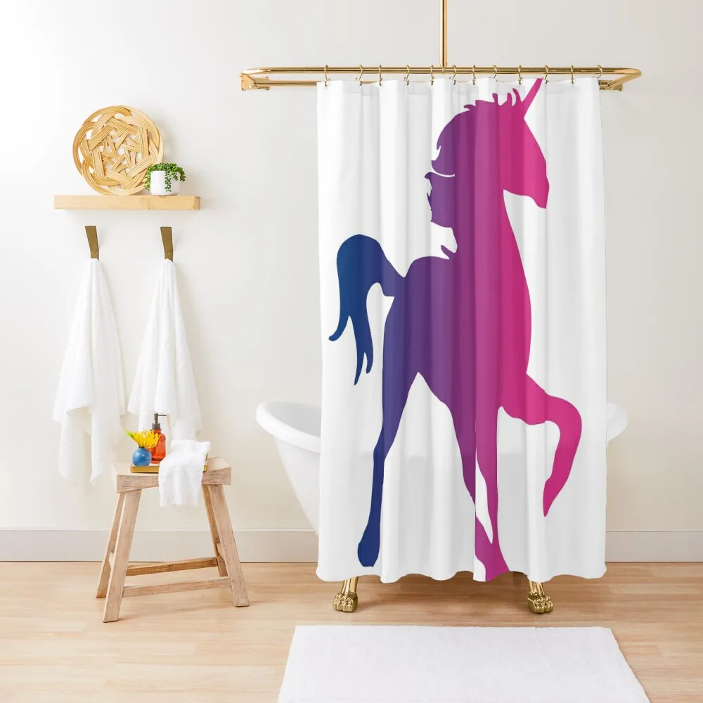 

Vibrant and cool unicorn design Shower Curtain Bathroom Accessories Modern Accessory Bathrooms For Bathroom Curtain