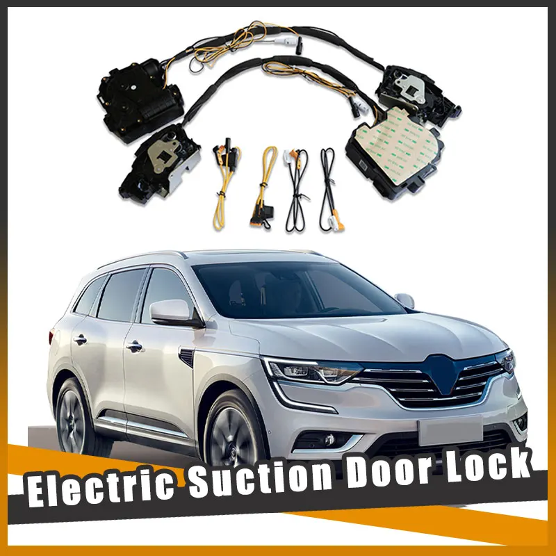 

Car Soft Close Door Latch Pass Lock Actuator Electric Absorption Suction Silence Closer For RENAULT KADJAR 2016~2023