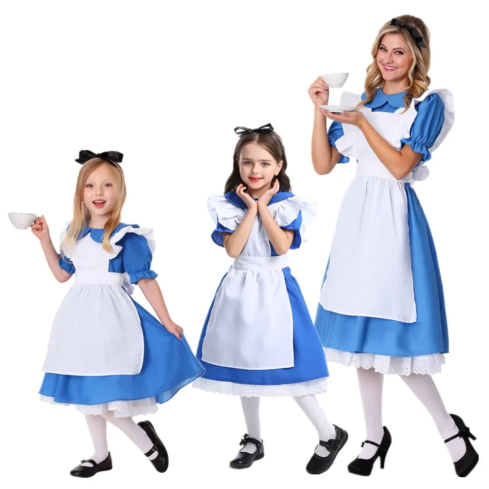 

Детское платье «Алиса в стране чудес»