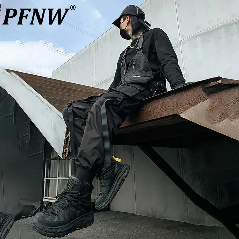 Штаны PFNW Darkwear для мужчин, уличная одежда в стиле сафари для бега, брюки-карго в стиле хип-хоп, тактические Свободные повседневные штаны, 12A2793
Штаны PFNW Darkwear для мужчин, уличная одежда в стиле сафари для бега, брюки-карго в стиле хип-хоп, тактические Свободные повседневные штаны, 12A2793