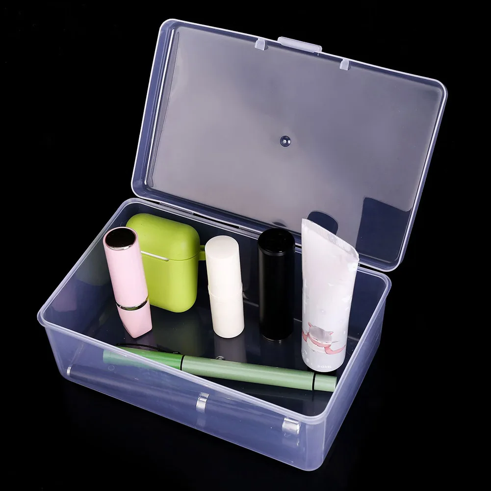 Plastic Storage Box Transparent Cosmetics Storage Box Bead Small Pill Portable Parts Container Desktop Storage Box Case Containe
Plastic Storage Box Transparent Cosmetics Storage Box Bead Small Pill Portable Parts Container Desktop Storage Box Case Containe
