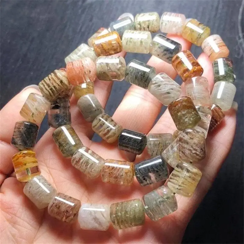 Natural 1000-layer Quartz Bracelet Crystal Bracelets Round Bead Stretch Healing Women Gemstone Jewelry Gift 1PCS 10mm
Natural 1000-layer Quartz Bracelet Crystal Bracelets Round Bead Stretch Healing Women Gemstone Jewelry Gift 1PCS 10mm